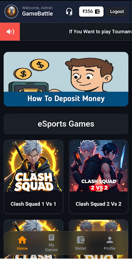 BoomBattle FF Tournaments پی سی