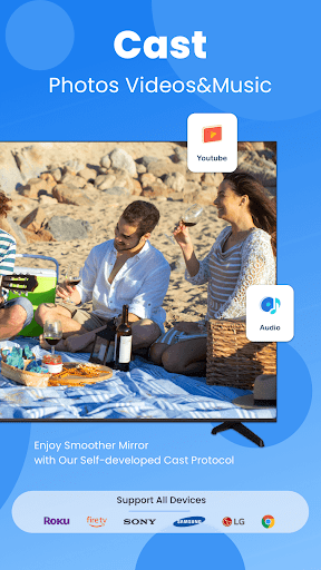 Cast to TV - Screen Mirroring PC