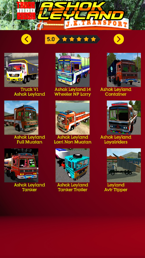 Truck Mod Bussid Ashok Leyland PC