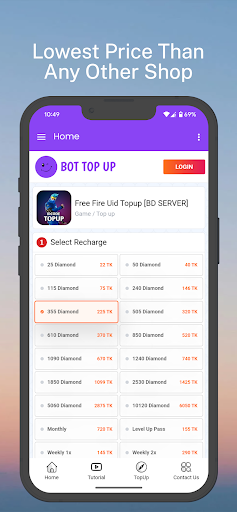 BotTopUp - TopUp Online Games পিসি