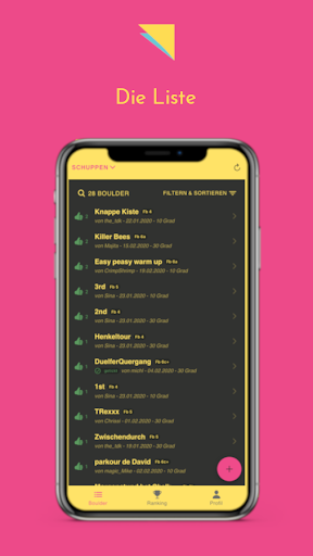 BoulderBook - Spray / Homewall PC