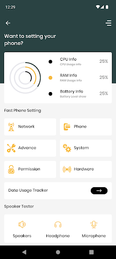 Settings App