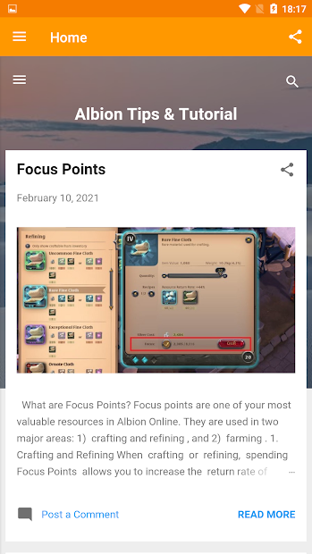 Albion Tips & Tutorial PC