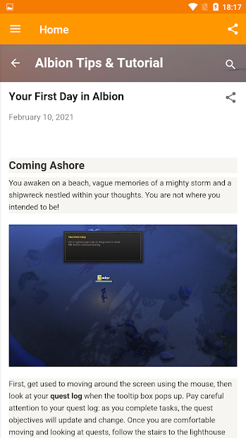 Albion Tips & Tutorial PC