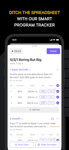 Boostcamp: Gym Workout Planner