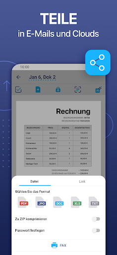 iScanner: PDF-Scanner-App.