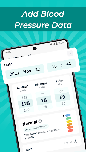 Plán krevního tlaku PC