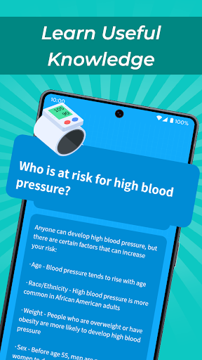 Plán krevního tlaku PC