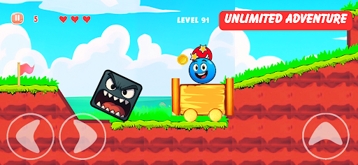 Red Bounce Ball 4: Ball Games ПК