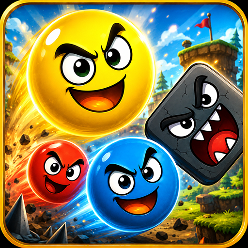 Red Hero 4: Bounce Ball Bosses