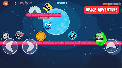 Red Hero 4: Ball Bounce Bosses