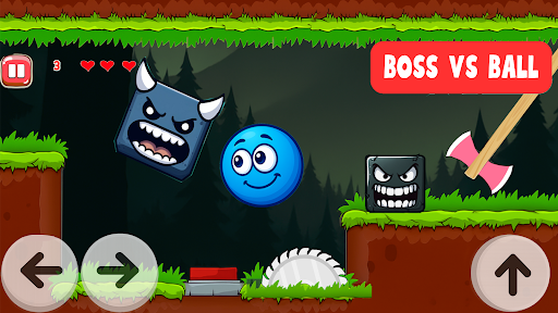Red Hero 4: Ball Bounce Bosses