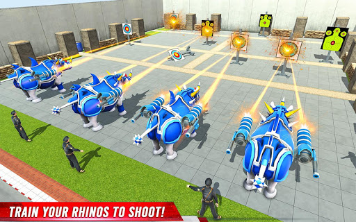 Gioco di robot rinoceronte PC