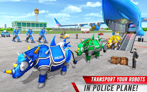 Gioco di robot rinoceronte PC