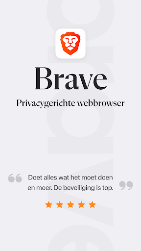 Brave privé-webbrowser