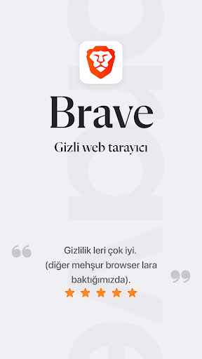 Brave Gizli Web Tarayıcısı PC