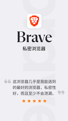 Brave浏览器：快速、安全的私密浏览器&搜索电脑版