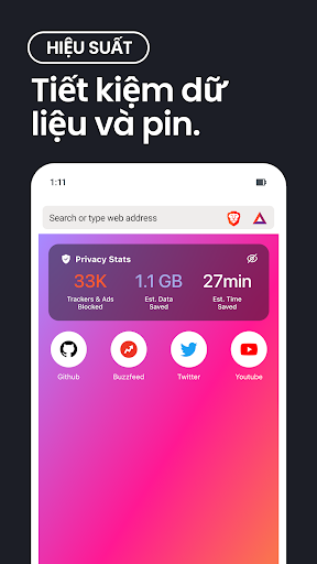 Trình duyệt web cá nhân Brave