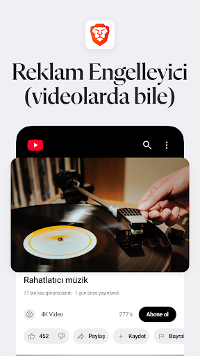 Brave Gizli Web Tarayıcısı PC