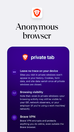 Brave Private Browser: Fast, safe web browser