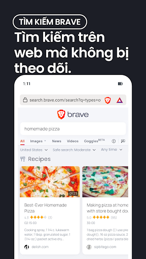 Trình duyệt web cá nhân Brave