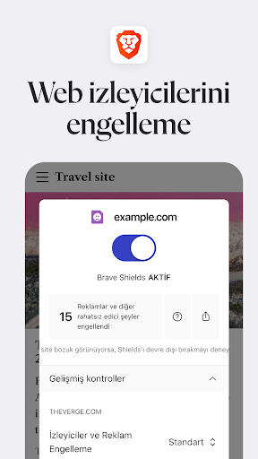 Brave Gizli Web Tarayıcısı PC