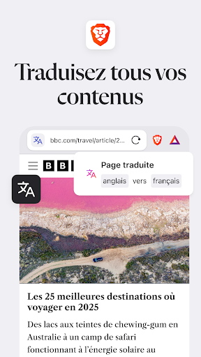 Navigateur Web Privé VPN Brave