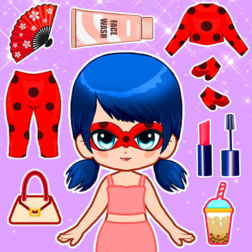 Chibi Bonecas Vestir-se Jogo, Super heroi Chibi Boneca Jogos Para