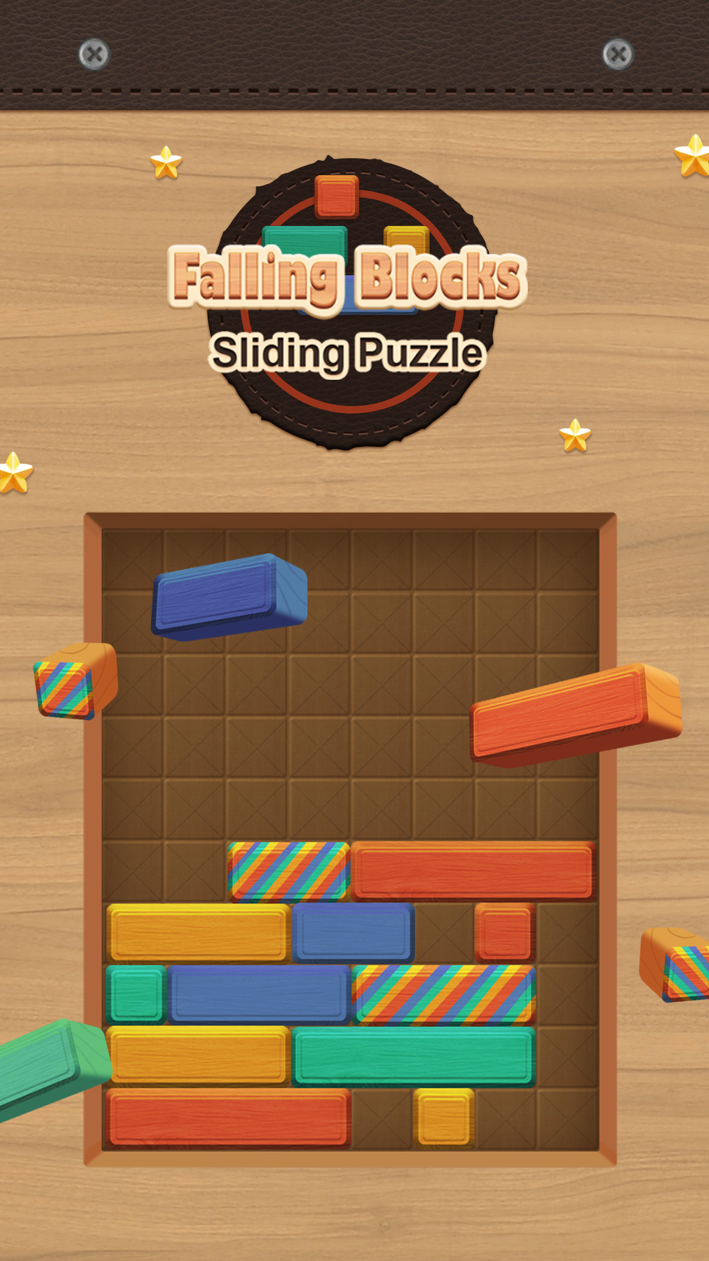 Скачать Falling Blocks: Sliding Puzzle на ПК с MEmu