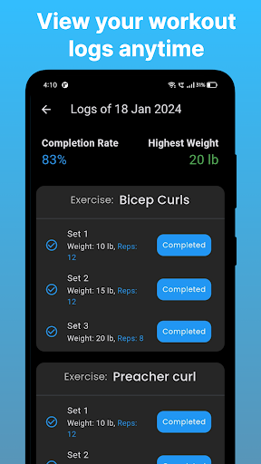 AI Fitness Trainer & Gym Log PC