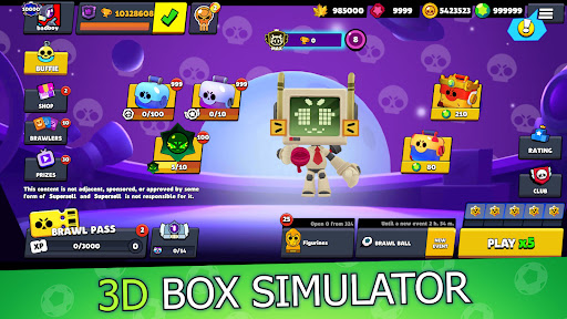 Box Simulator for Brawl Stars