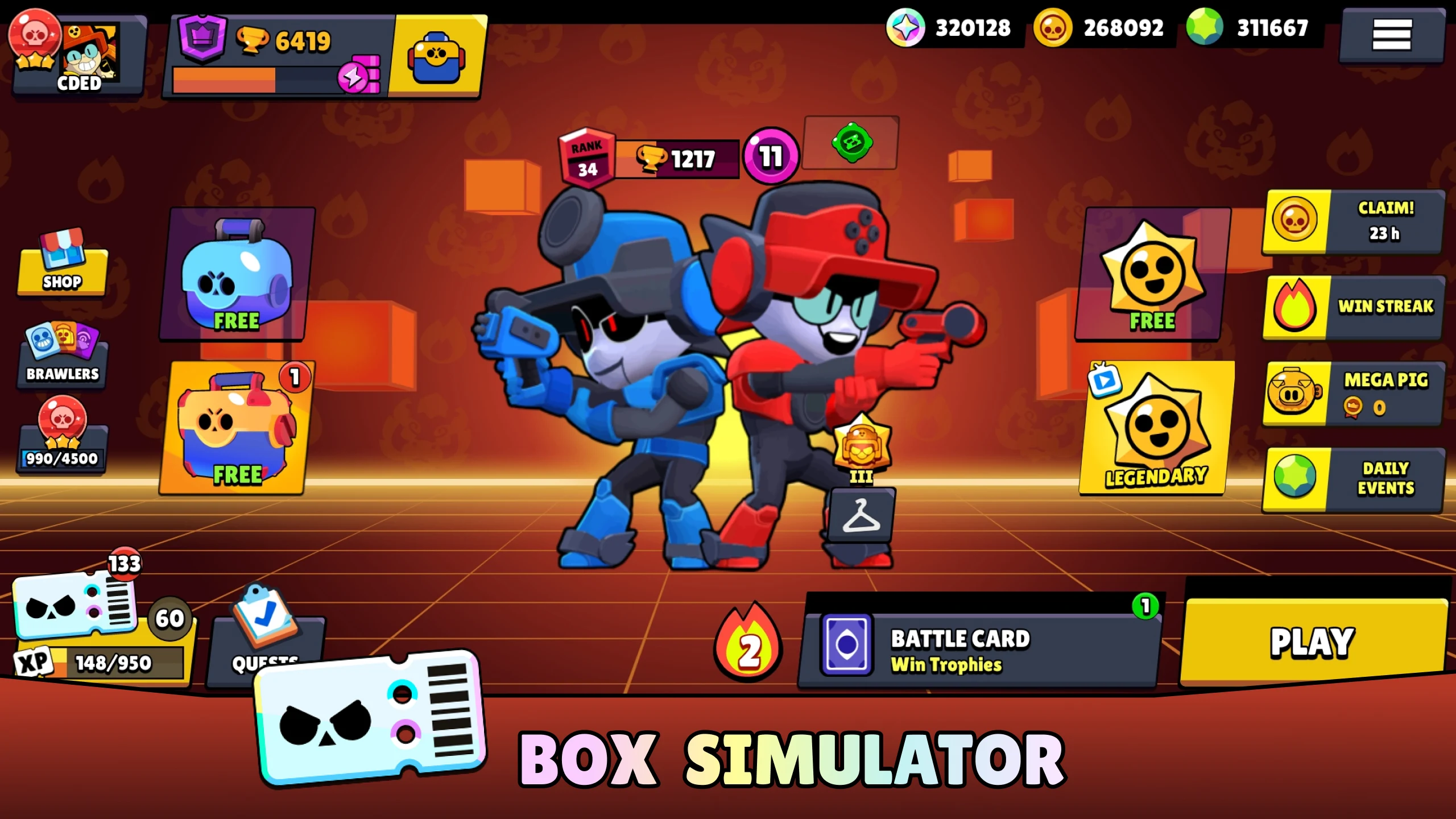 Скачать Box Simulator Kit Brawl Stars на ПК с MEmu