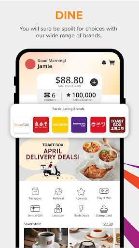 komputer BreadTalk Group Rewards