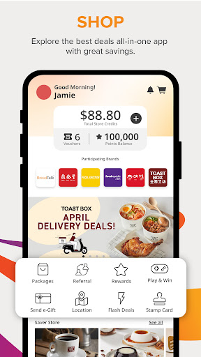 komputer BreadTalk Group Rewards