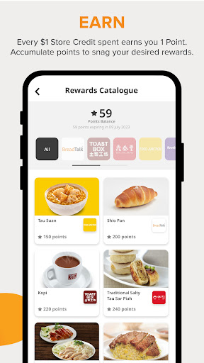 komputer BreadTalk Group Rewards