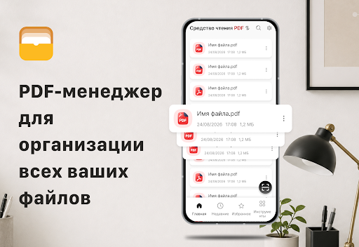 AI PDF Ридер и Редактор ПК