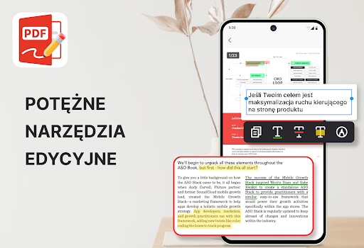 Czytnik PDF i Edytor PDF PC
