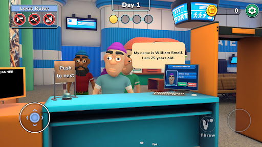 Airport Control Security Sim