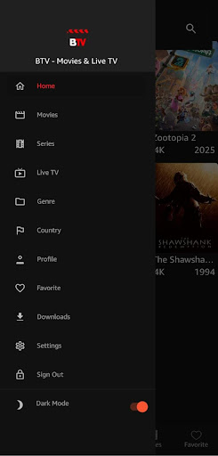 BTV - Movies & Live TV PC