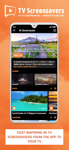 4K TV Screensavers PC