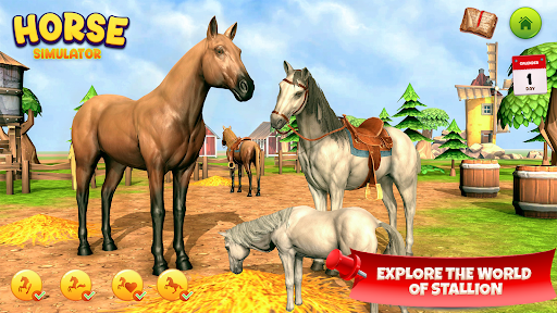 Horse Simulator Family Game 3D PC