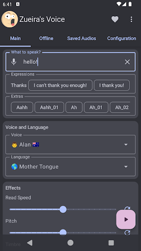 Zueira’s Voice: Text to Speech PC