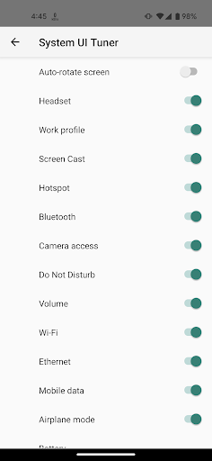 System UI Tuner PC版