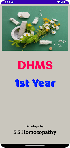 DHMS 1st Year