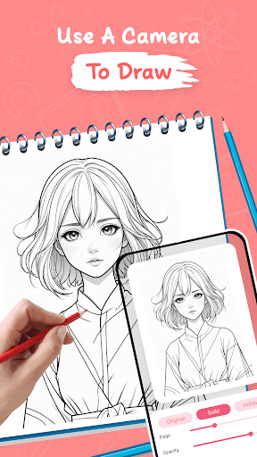 AR Draw Sketch: التتبع والرسم