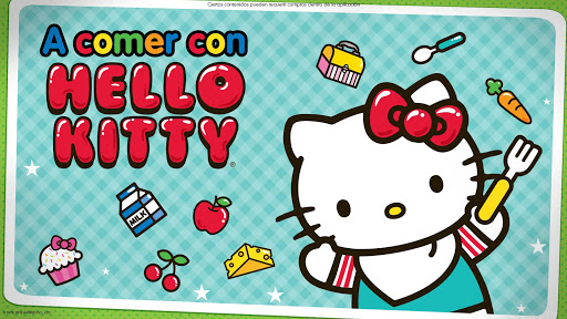 A almorzar con Hello Kitty PC