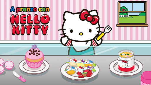 A pranzo con Hello Kitty PC
