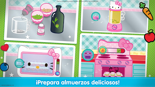 A almorzar con Hello Kitty PC