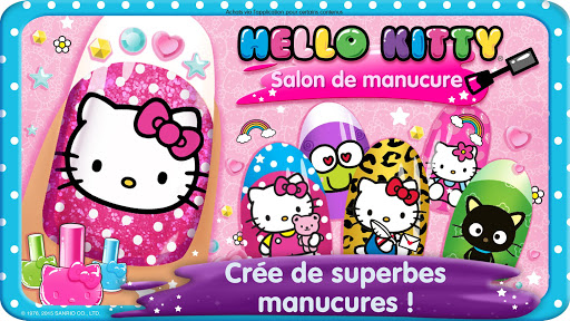 Salon de manucure Hello Kitty