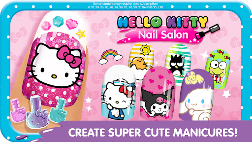 Hello Kitty Nail Salon